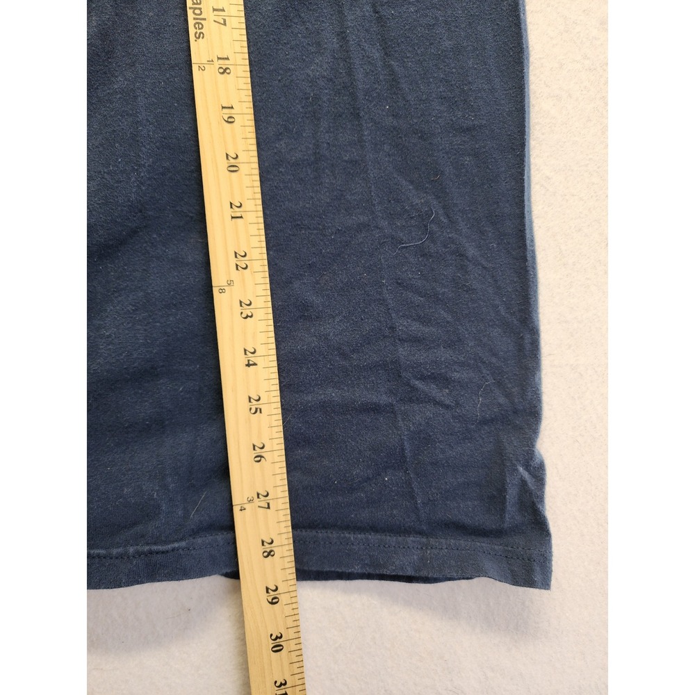 Hanes Heavyweight St Thomas USVI Caribbean Sea Navy Blue Graphic T-Shirt XL - Picture 7 of 9